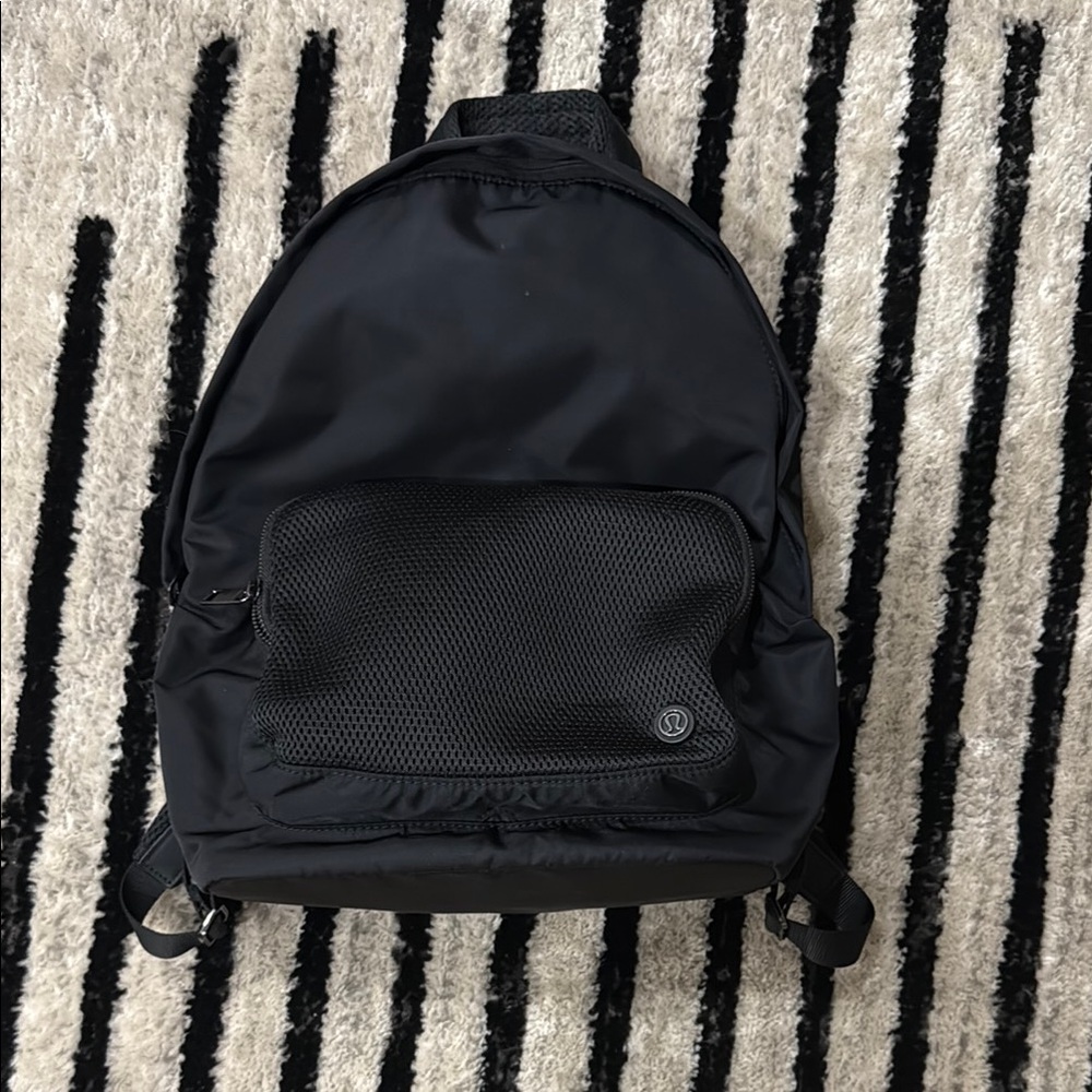 lululemon athletica Black Backpack